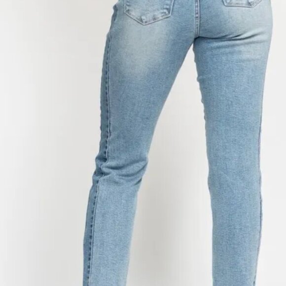 #10 JUDY BLUE SIDE PANEL SLIM FIT - Picture 3 of 3